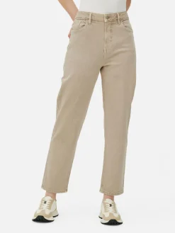 Mujer Primark Vaqueros|Vaqueros De Pernera Recta Y Corte Entallado