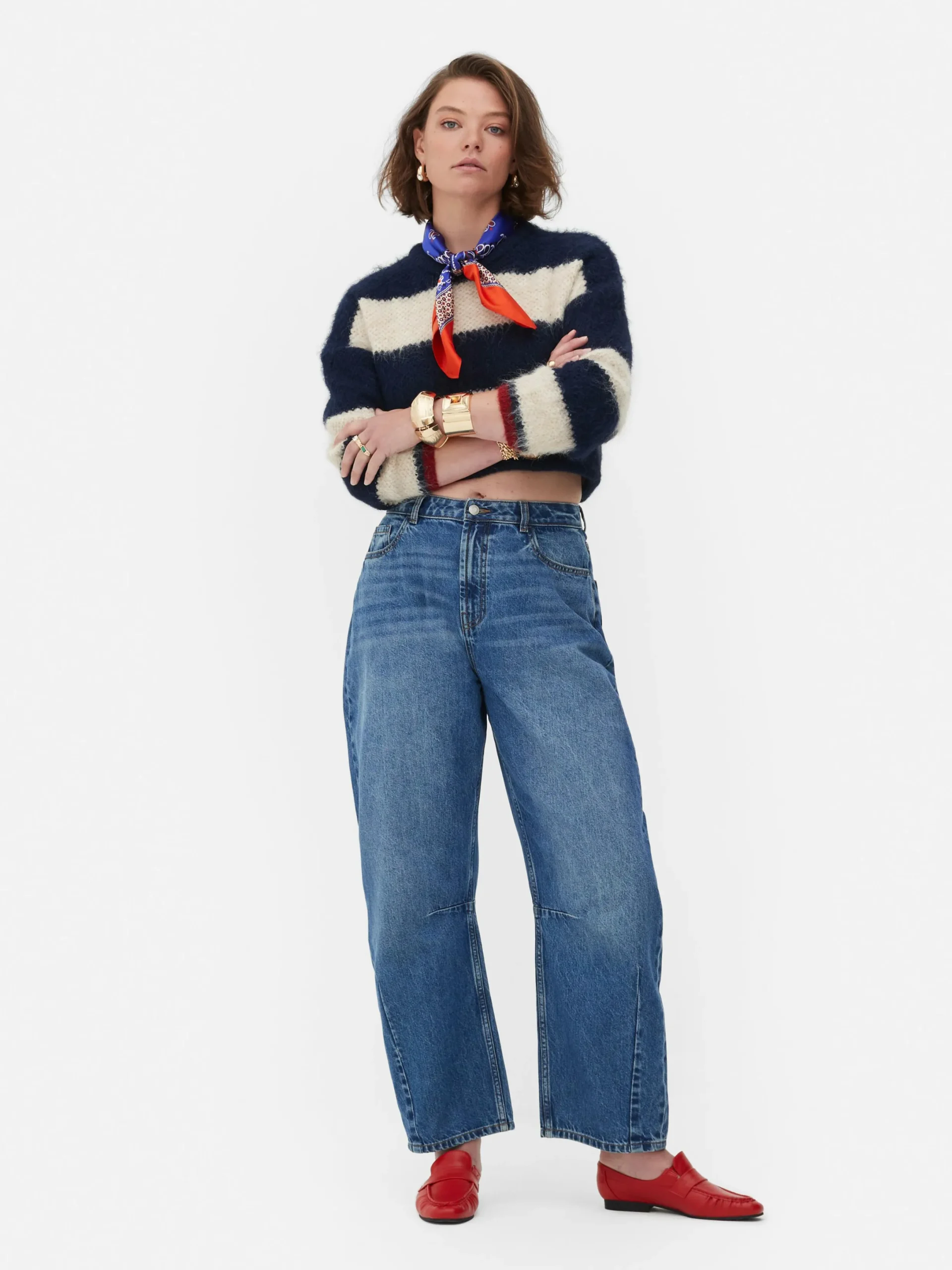 Mujer Primark Vaqueros|Vaqueros De Pernera Redonda De Rita Ora