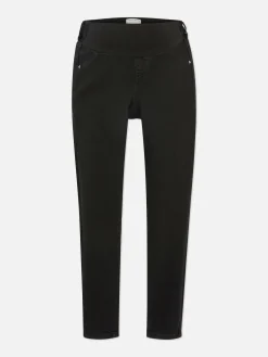 Mujer Primark Tejido Vaquero|Vaqueros|Vaqueros De Premamá Con Cinturilla Bajo El Vientre