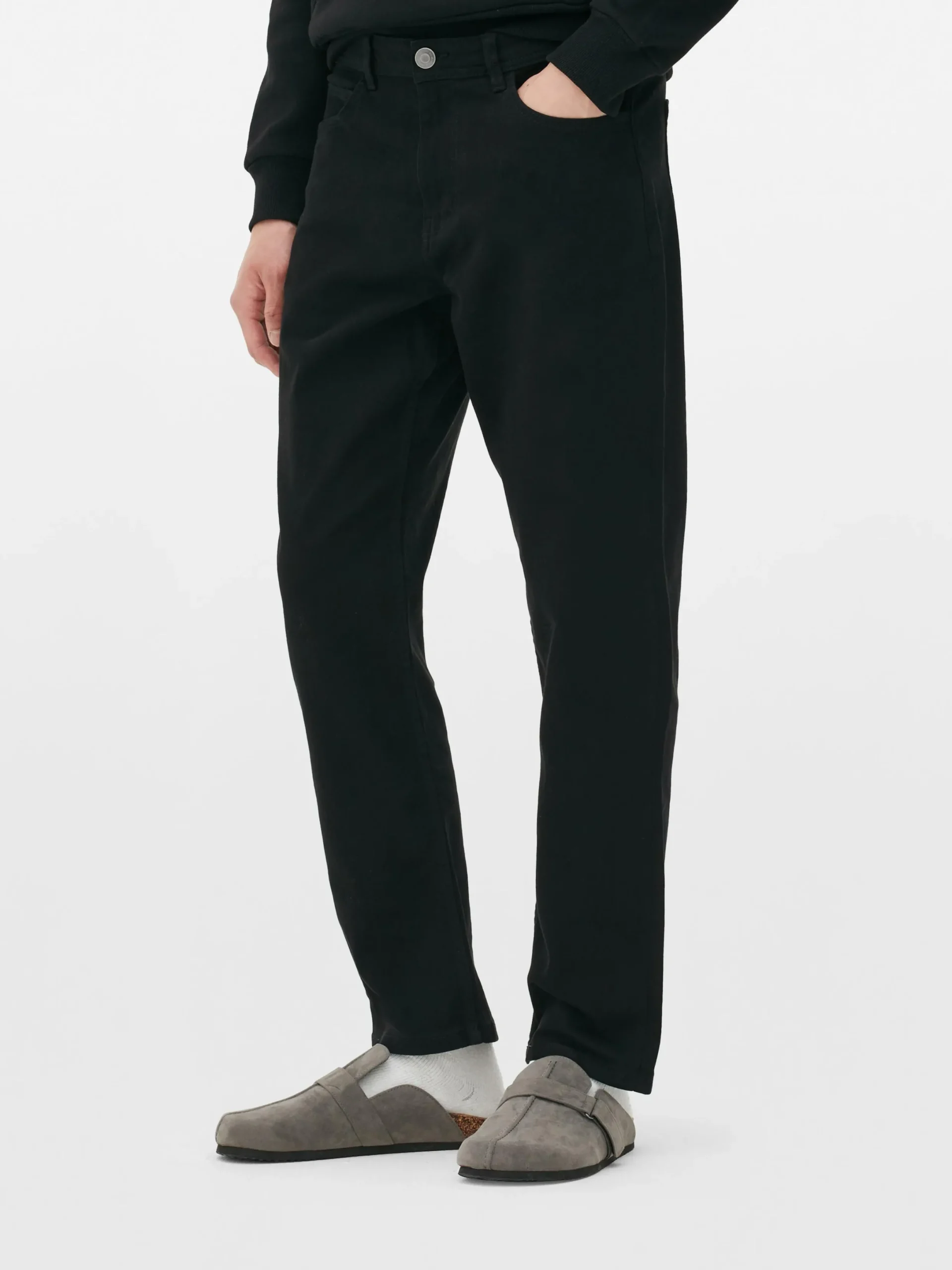 Hombre Primark Vaqueros|Vaqueros De Sarga De Corte Recto