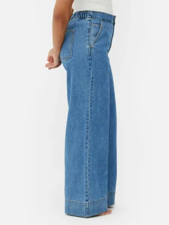 Mujer Primark Vaqueros|Vaqueros Elásticos De Pernera Ancha