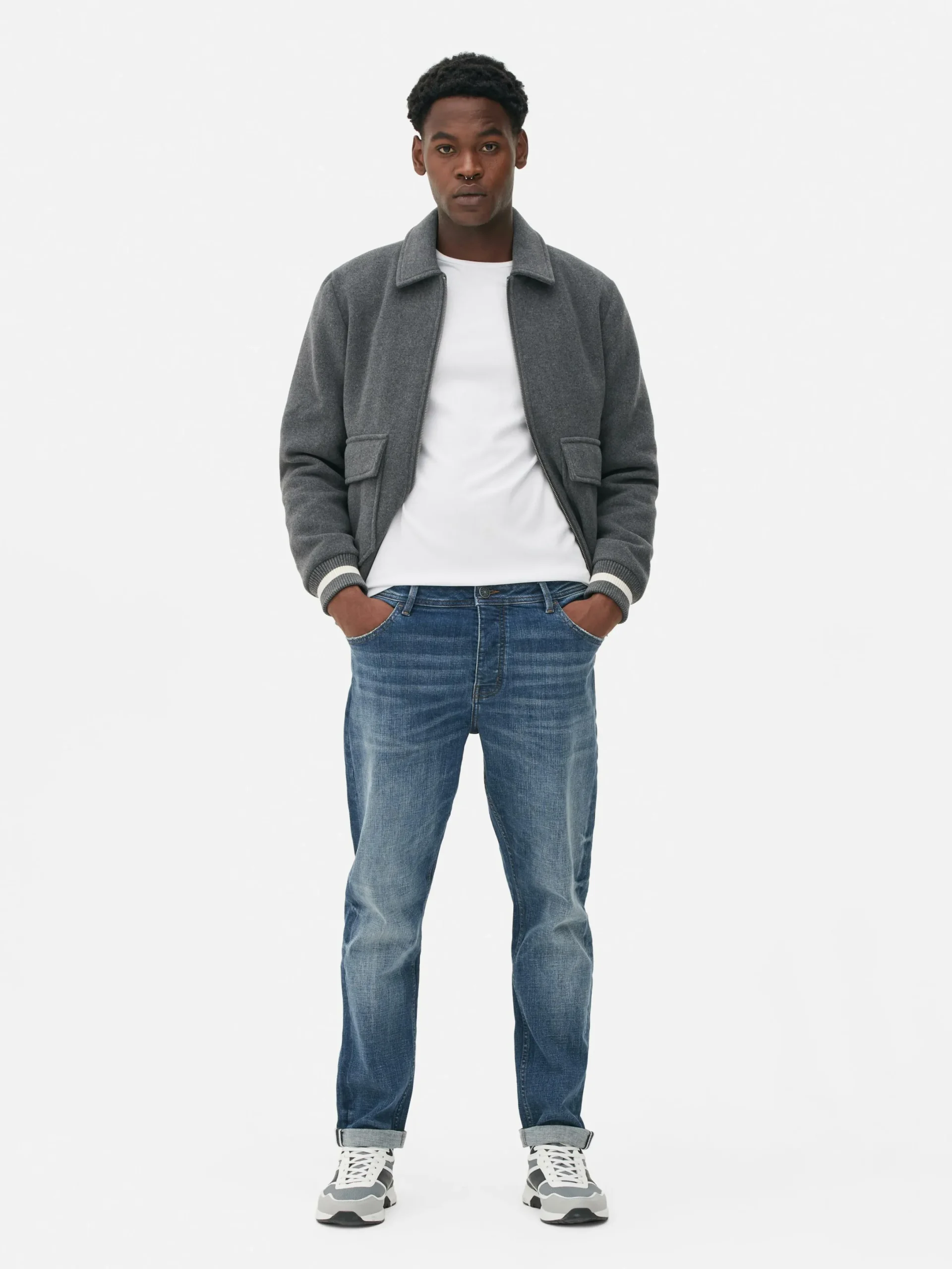 Hombre Primark Vaqueros|Vaqueros Holgados De Pernera Cónica The Stronghold