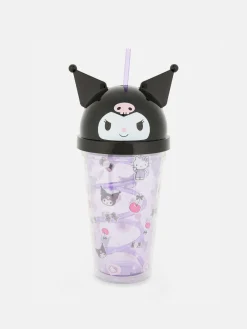 Primark Tazas Y Tazones|Vaso Con Pajita De Kuromi De Hello Kitty