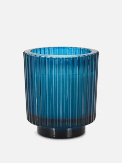 Primark Perfume Para El Hogar|Vela En Vaso De Vidrio Estriado