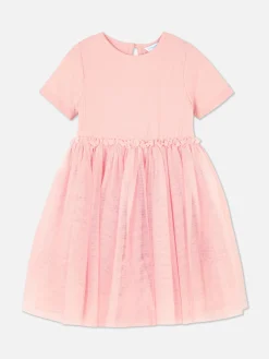 Niños Primark Vestidos|Vestido Acanalado Con Tutú