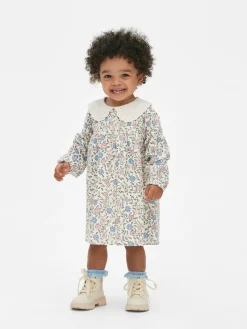 Primark Vestidos Y Faldas|Vestido Con Estampado Floral Y Cuello