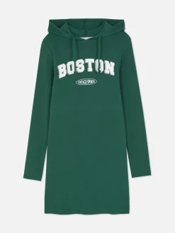 Mujer Primark Vestidos|Vestido Corto Con Capucha