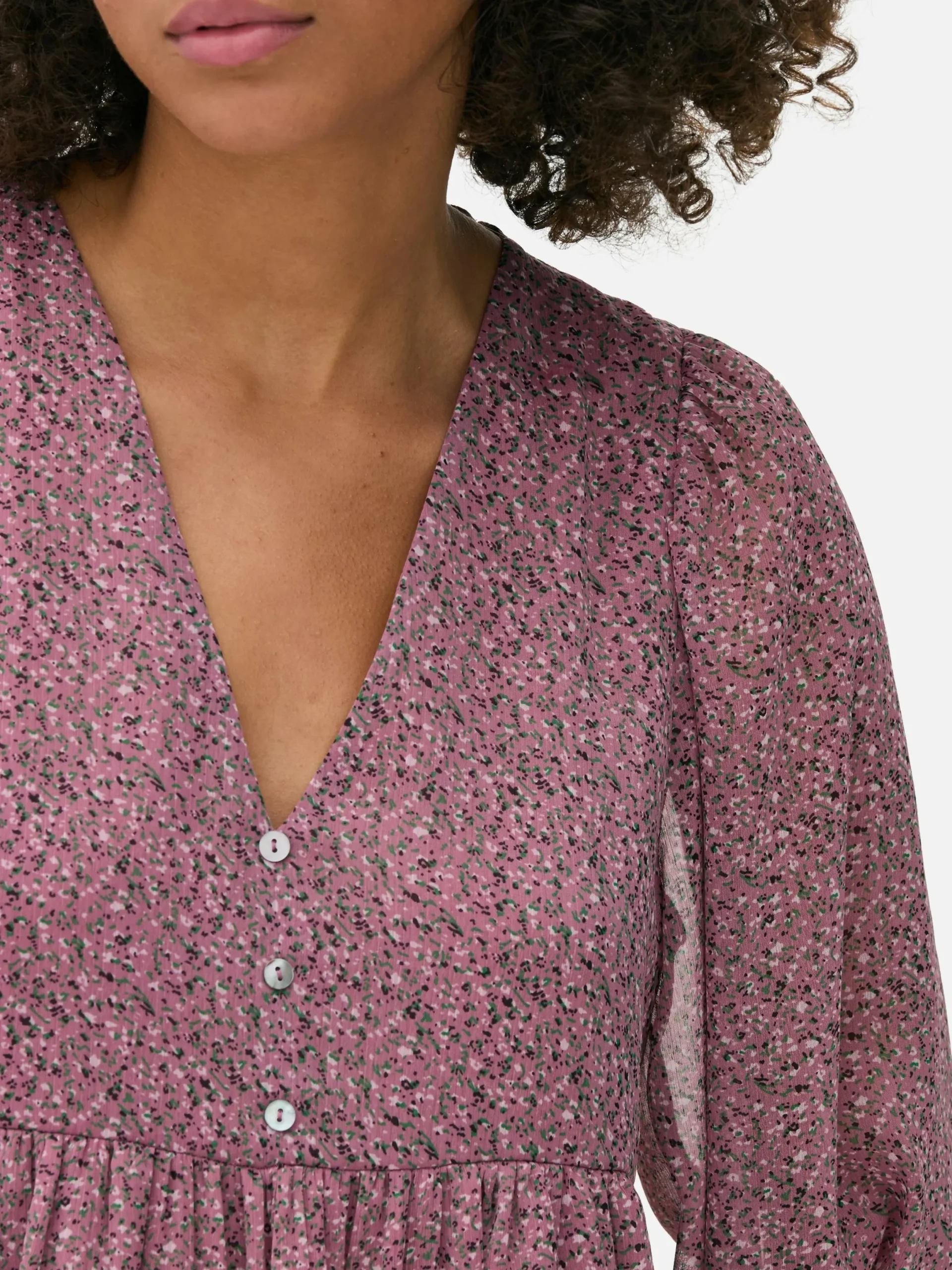 Mujer Primark Vestidos|Vestido Corto De Gasa