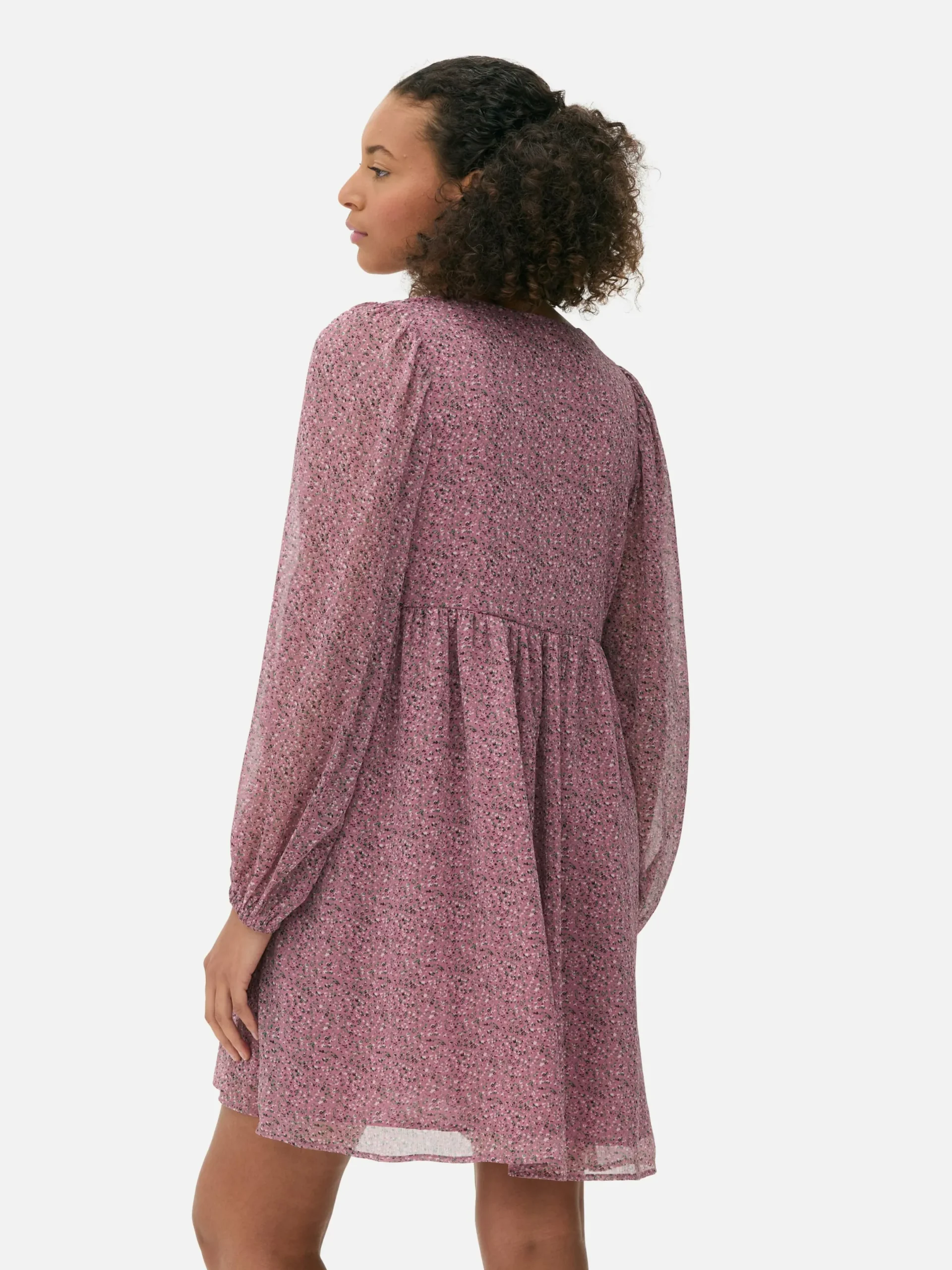 Mujer Primark Vestidos|Vestido Corto De Gasa