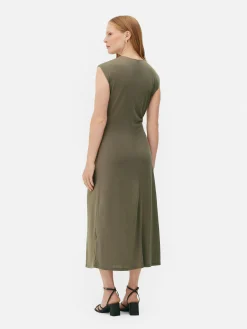 Mujer Primark Vestidos|Vestido De Punto Con Detalle Retorcido De The Edit