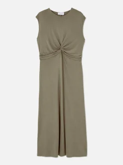 Mujer Primark Vestidos|Vestido De Punto Con Detalle Retorcido De The Edit