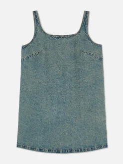 Mujer Primark Tejido Vaquero|Vestidos|Vestido Vaquero Corto De Rita Ora