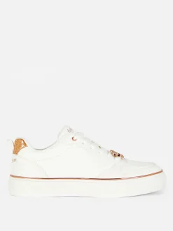 Mujer Primark Calzado Deportivo|Zapatillas Bajas Con Purpurina De Disney