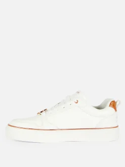 Mujer Primark Calzado Deportivo|Zapatillas Bajas Con Purpurina De Disney