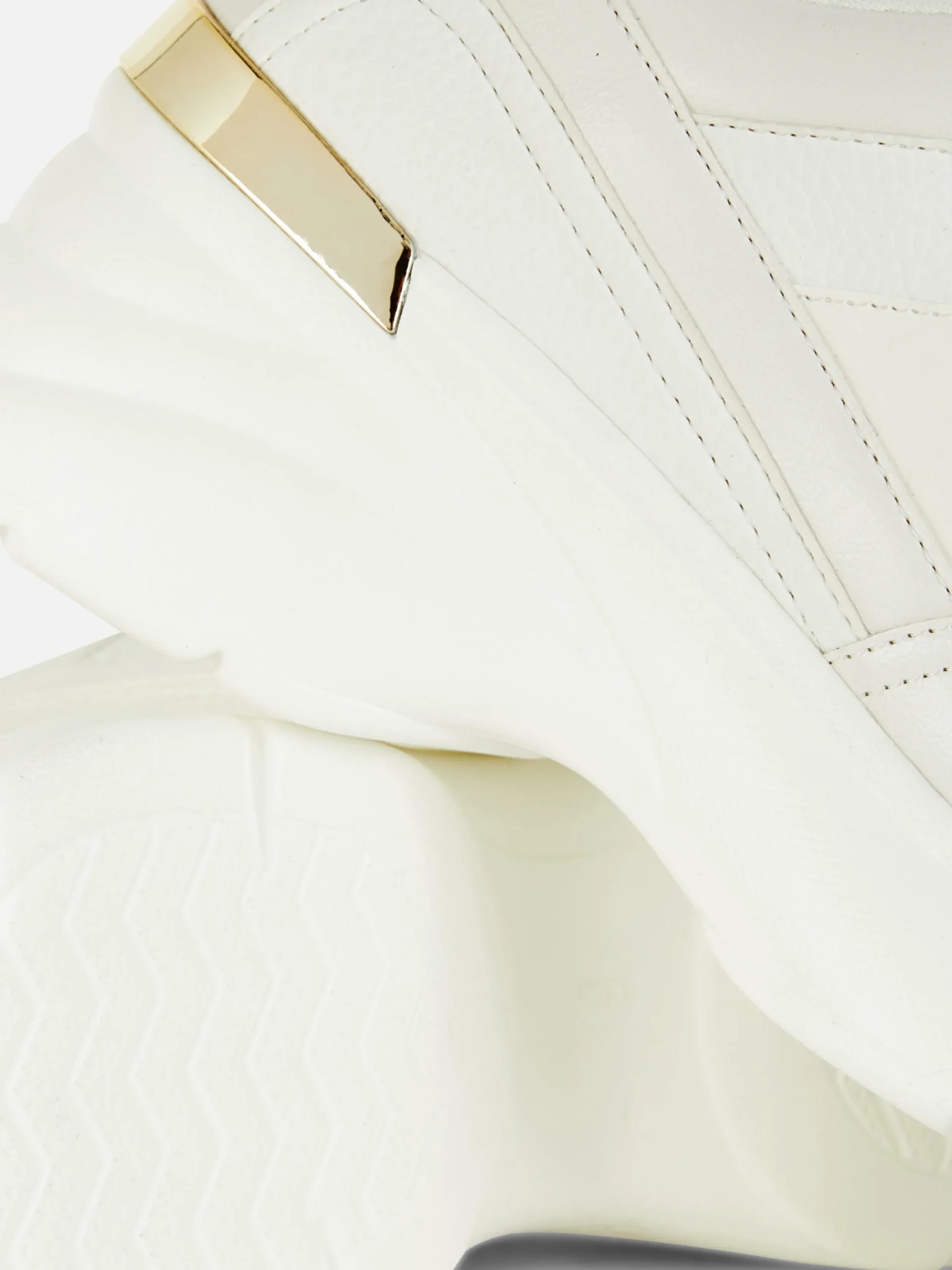 Mujer Primark Calzado Deportivo|Zapatillas De Cuña Con Ribete Metalizado