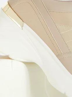 Mujer Primark Calzado Deportivo|Zapatillas De Cuña Con Ribete Metalizado